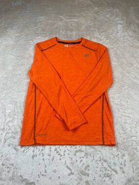 Russell Athletic Orange Long Sleeve Performance Tee